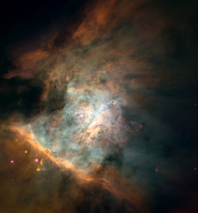 Orion nebula emisi nebula rasi orion