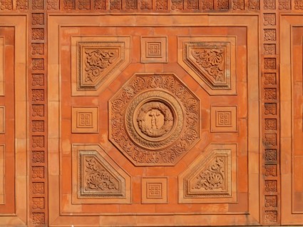Ornamen oriental panel
