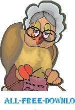 Бабушка сова
