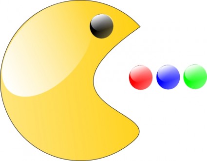 Pac-Mann-ClipArt-Grafik