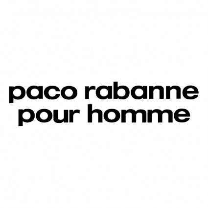 Пако Рабан pour homme