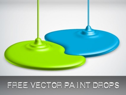 Paint Drop Vectors