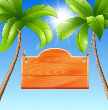 Palm-Baum-Hintergrund