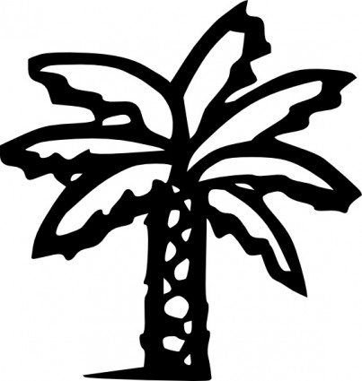 棕櫚樹剪貼畫