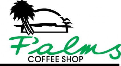 ปาล์มโลโก้ร้านกาแฟ