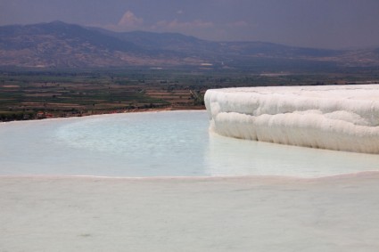 panorama di Pamukkale