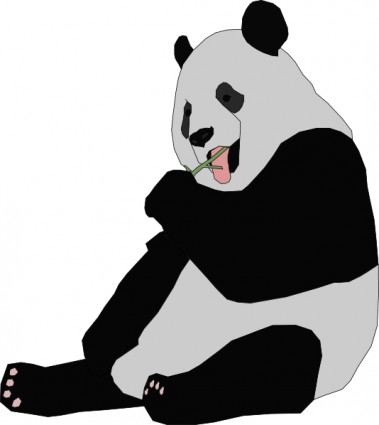 熊貓的剪貼畫