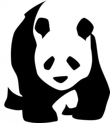 熊貓的剪貼畫