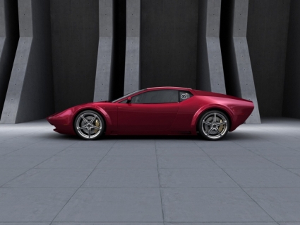 Panthera konsep warna merah marun wallpaper mobil konsep