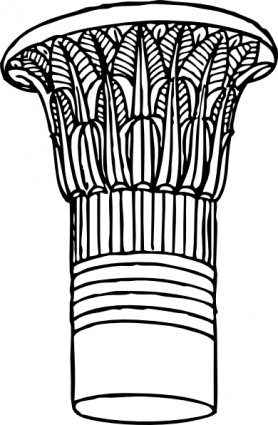 Papiro capital clip-art