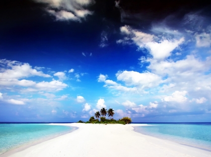 Paradise Island Wallpaper Maldives World