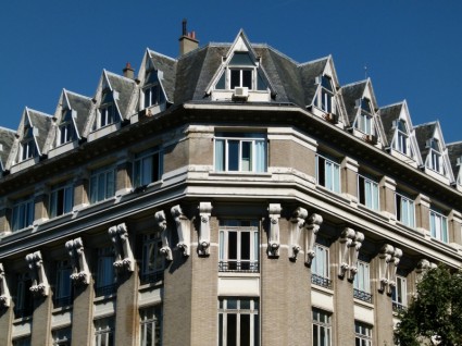 パリ フランスの建物