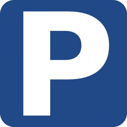 Parkplatz verfügbare Zeichen ClipArt