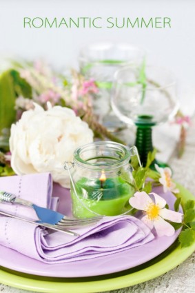 Pastoral Style Tableware Image Hd Picture