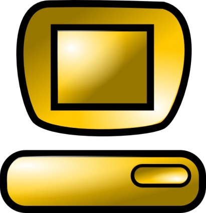 PC desktop Symbol ClipArt
