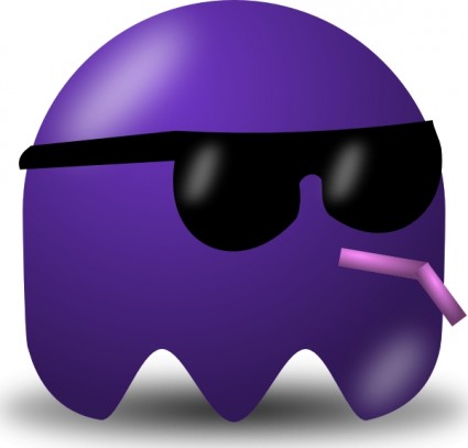 ภาพตัดปะ sunglasser baddie เกม pcman