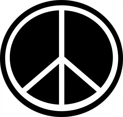 平和のシンボルのクリップアート