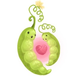 Peas Heart