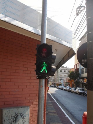 Fußgängerzone signal
