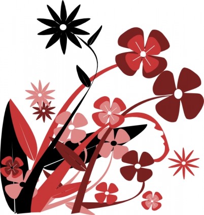 Peileppe-Blumen-Frühling-ClipArt-Grafik