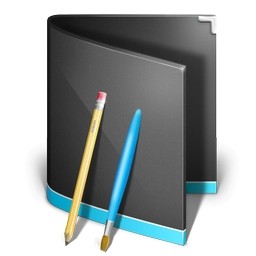 caneta e lápis