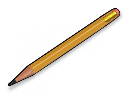 قلم رصاص قصاصة فنية