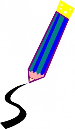 pensil Menggambar garis clip art