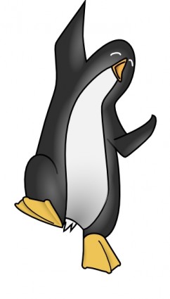 clip art de pingüino