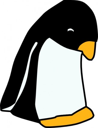chim cánh cụt clip nghệ thuật