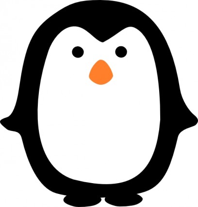 clip art de pingüino