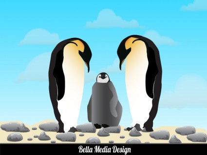 pinguins no amor