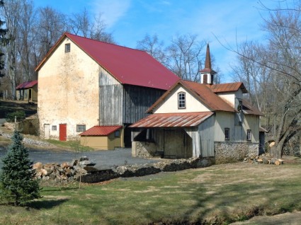 ペンシルバニアの農場の納屋