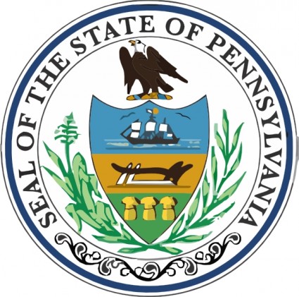 clipart selo de estado de Pensilvânia