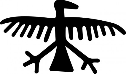 petrogliph águila