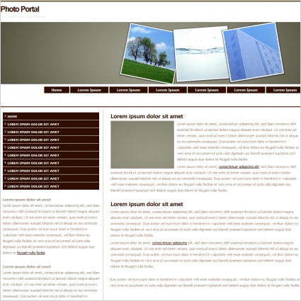 foto portal template
