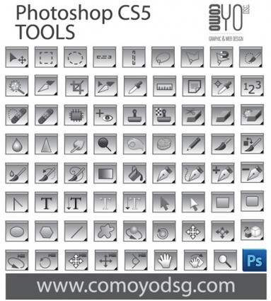 مجموعة أداة cs5 فوتوشوب