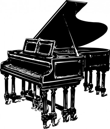 clipart piano