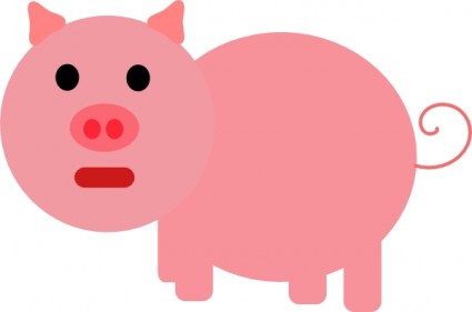 豬剪貼畫