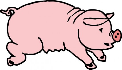 猪猪剪贴画