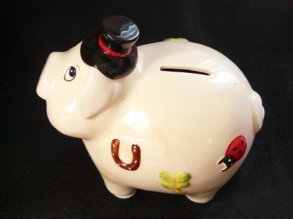 Tirelire cochon savings bank