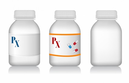 bouteilles de pilule