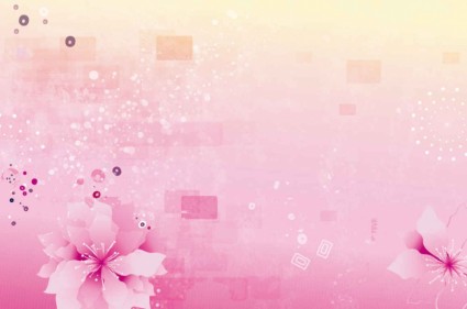 Pink Flowers Background