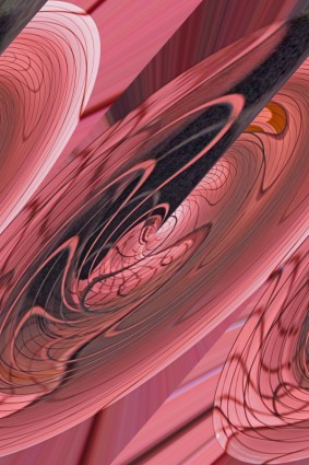 粉色網格抽象