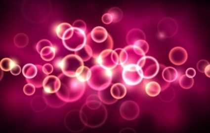 Pink Growing Light Vector Background