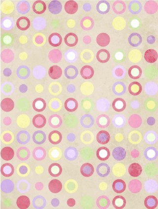 titik-titik polka Pink