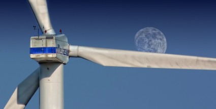 바람개비 풍력 전력 enerie