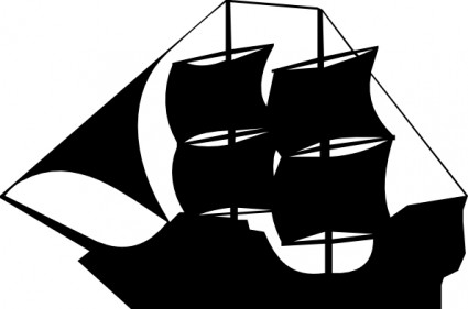 image clipart navire pirate
