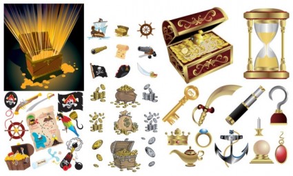Pirate Treasure Series Vector