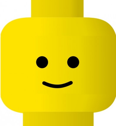 pitr lego smiley szczęśliwy clipart