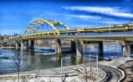 ponte di Pittsburgh in pennsylvania